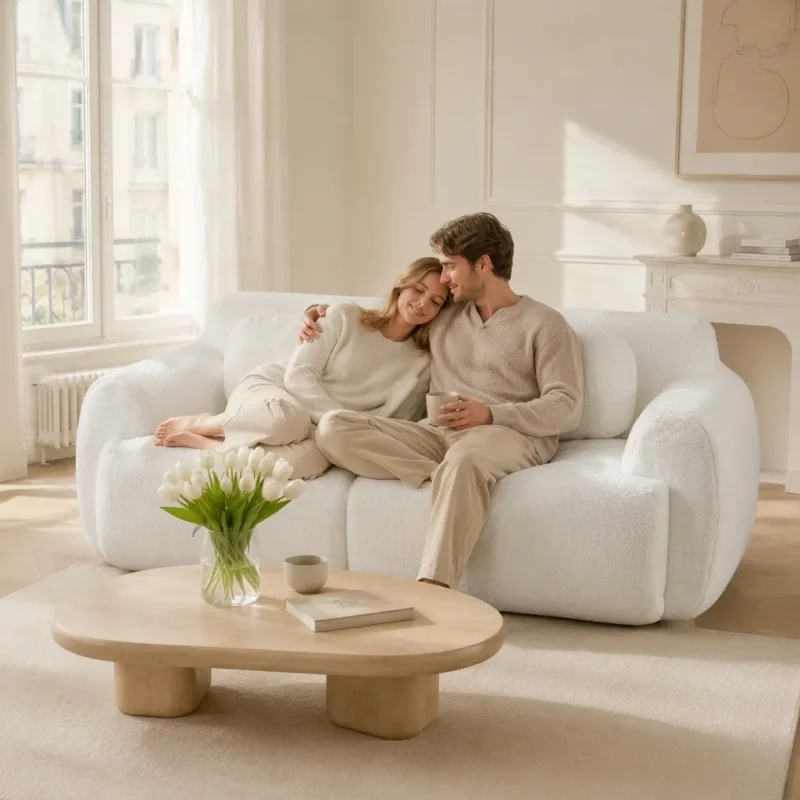 lounge blanc couple Lounge Sofa Blanc